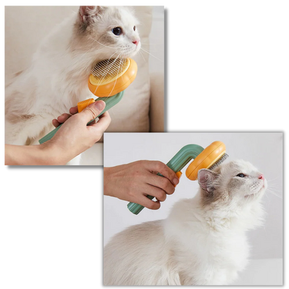 ApexPets™ Retract-A-Groom │ One-Click Self-Cleaning Brush